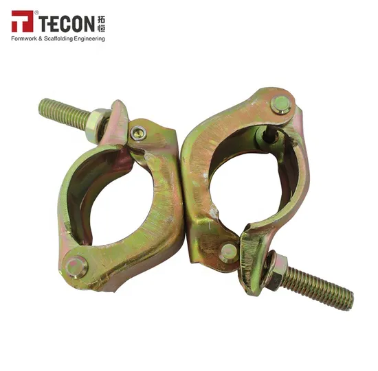 Tecon Hot Sale Galvanized Pressed Scaffold Right Angle Coupler 