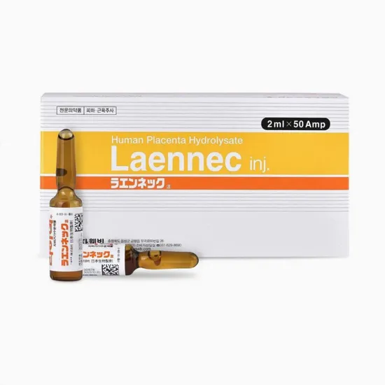 J50ampoules*2ml Laennec Placenta Japan Bio Laennec Inj Whitening Anti