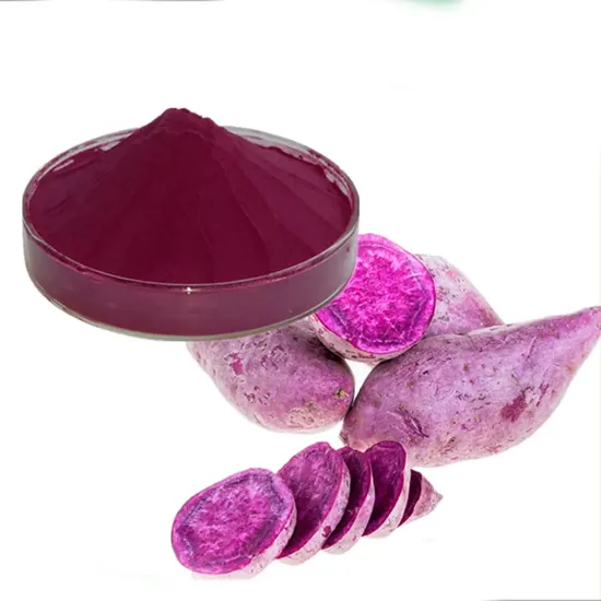 E. K Herb Extract Supply Bulk Food Grade Purple Sweet Potato Powder Red Pigment with Anthocyanins and Flavonoids Purple Sweet Potato Powder 