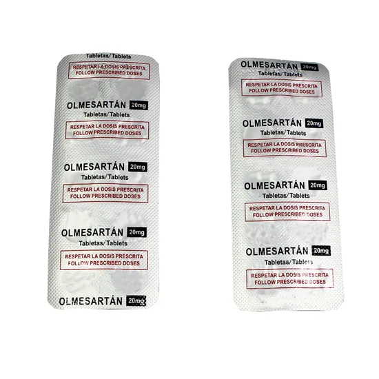 Olmesartan Medoxomil Tablet 20mg Anhui Cardiovascular Remedy 