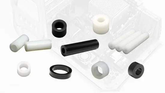 Electron Electric Facilities Round Plastic Spacer 