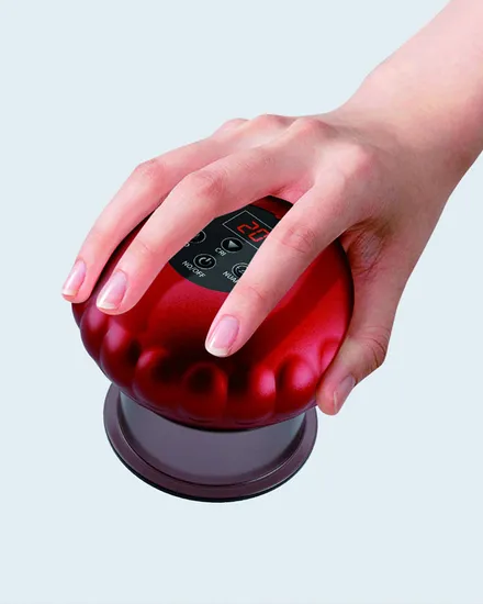 Portable Intelligent Chinese Medical Body Guasha Healthy Infrared Therapy Vibration Vacuum Suction Mini Cupping Massager 